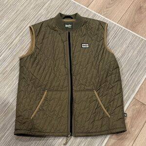 Howler Bros.  Olive Quilted Men's Vest